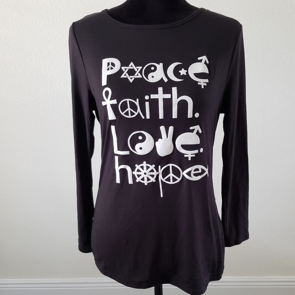 B2G1 NWT EVCR Inspirational Open Back Pullover
